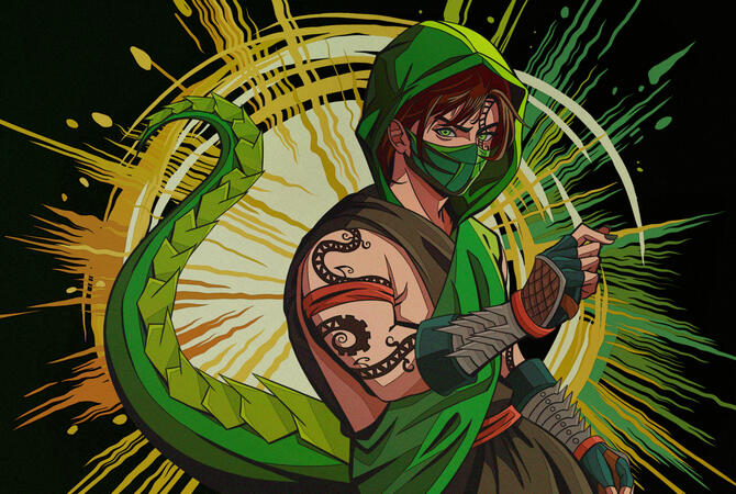 Reptile MK Fan Art