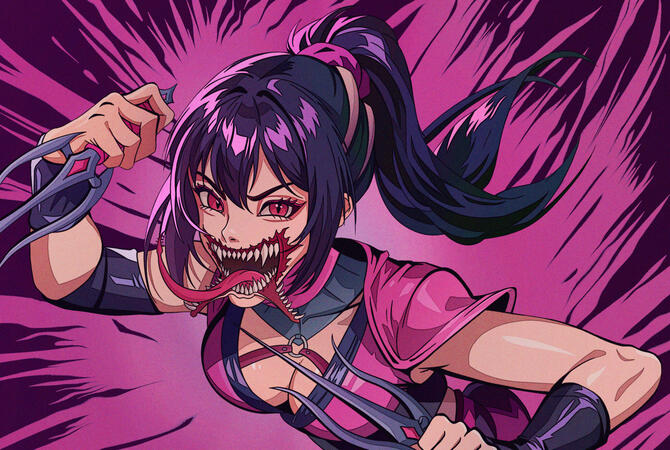 Mileena MK Fan Art