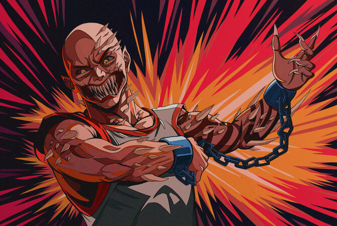 Baraka MK Fan Art